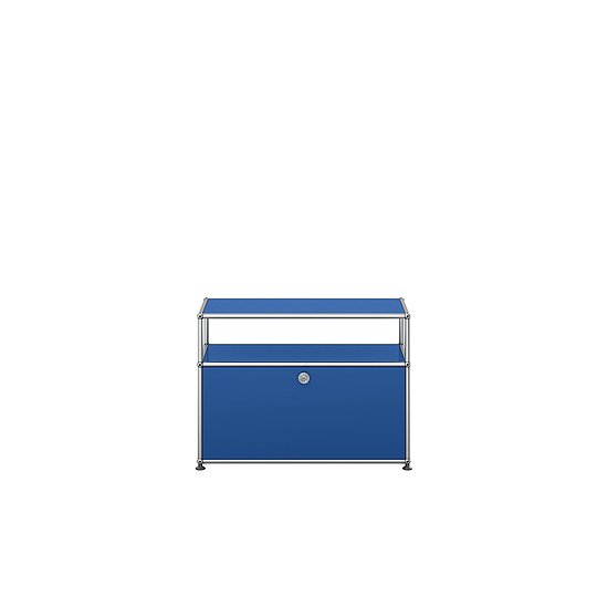 USM Haller Meuble d'appoint, Bleu gentiane (QS O1)