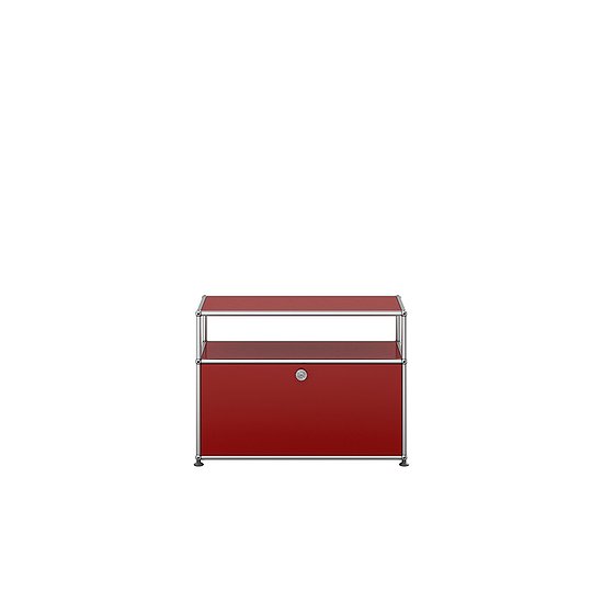 USM Haller Meuble d'appoint, Rouge rubis USM (QS O1)