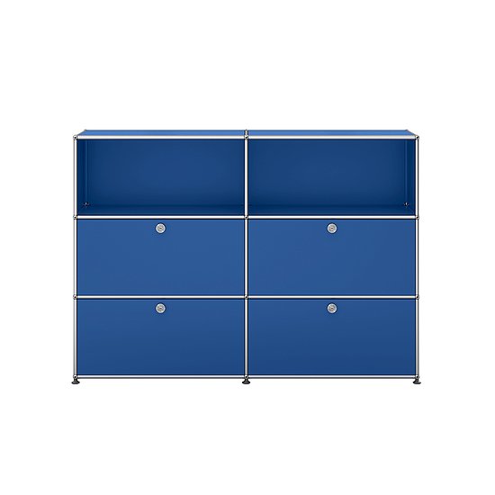 Sideboard USM Haller, Blu genziana (QS M64)