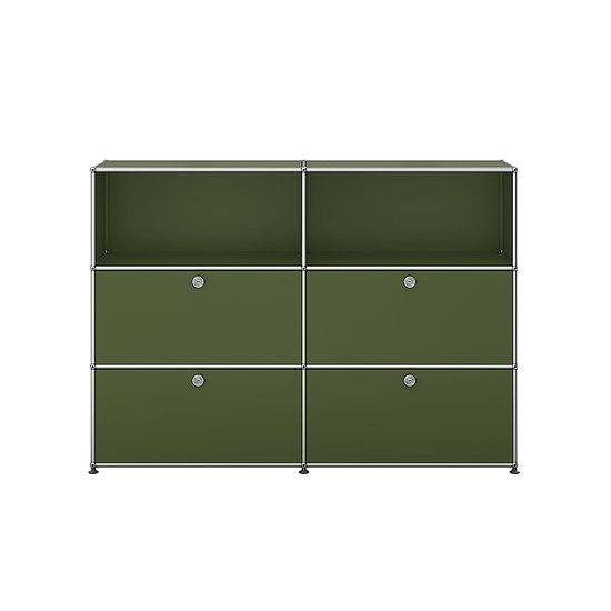 Sideboard USM Haller, Verde oliva (QS M64)