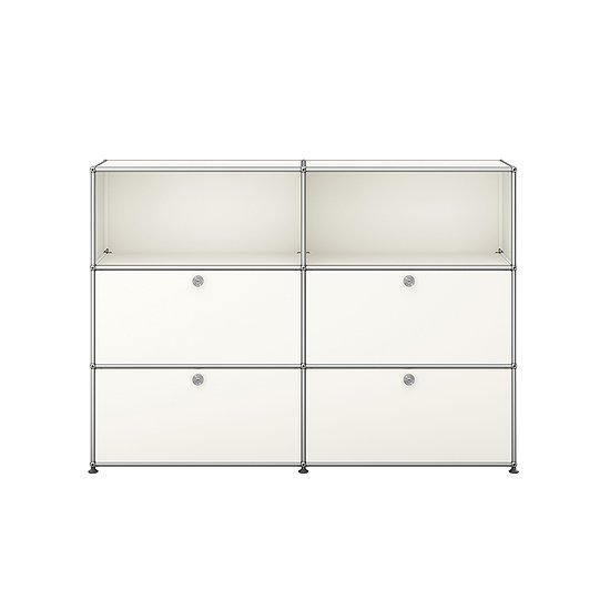 Meuble USM Haller, Blanc pur (QS M64)