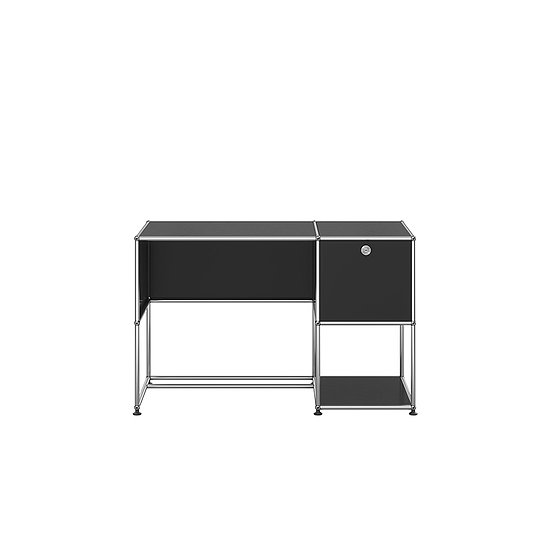 Bureau USM Haller, Noir graphite (QS B21)