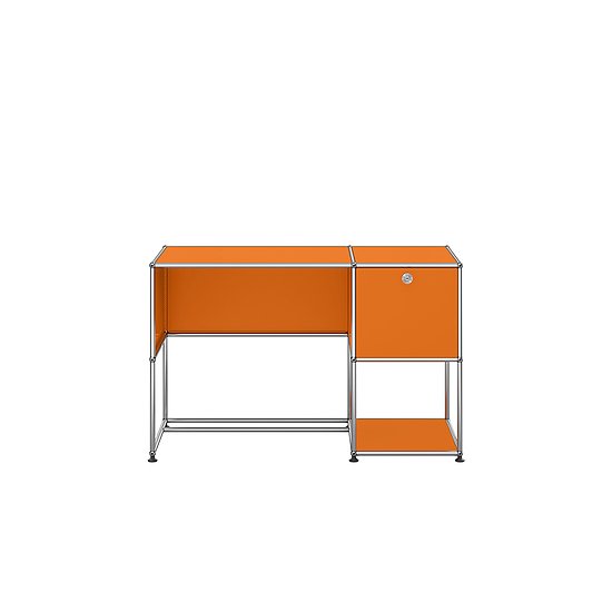 USM Haller Schreibtisch, Reinorange (QS B21)