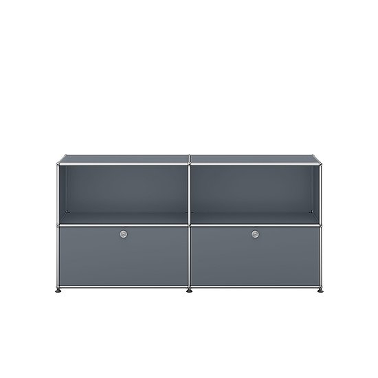 Sideboard USM Haller, Grigio medio (QS C2)