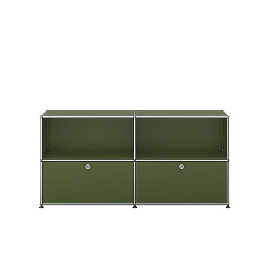 Meuble USM Haller, Vert olive (QS C2)