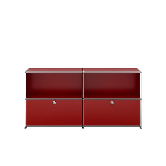 USM Haller Sideboard, USM Rubinrot (QS C2)