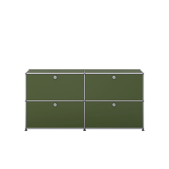 Meuble USM Haller, Vert olive (QS E2)