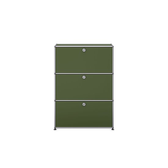 Meuble USM Haller, Vert olive (QS G1)