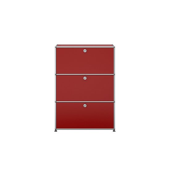 Meuble USM Haller, Rouge rubis USM (QS G1)