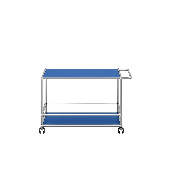 Carrello di servizio USM Haller, Blu genziana (QS L)