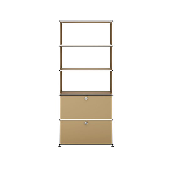 Meuble de rangement USM Haller, Beige USM (QS M24)