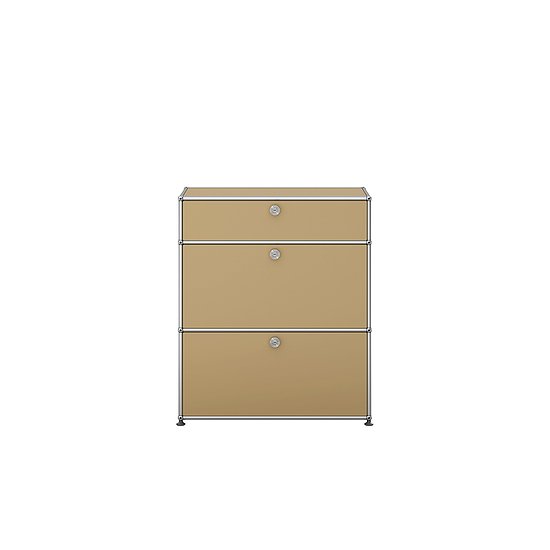 Meuble de rangement USM Haller, Beige USM (QS M25)