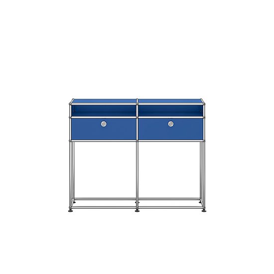 Console USM Haller, Bleu gentiane (QS M51)