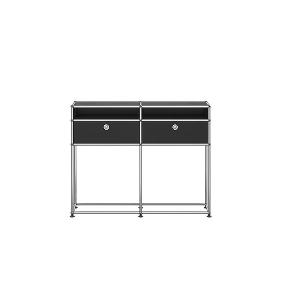 Console USM Haller, Noir graphite (QS M51)