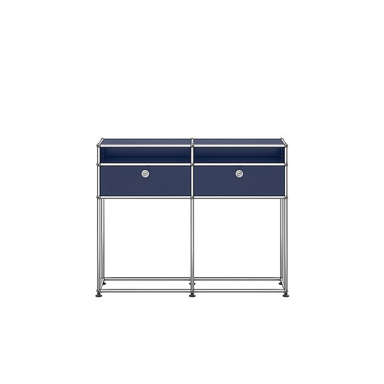 USM Haller Credenza, Blu acciaio (QS M51)