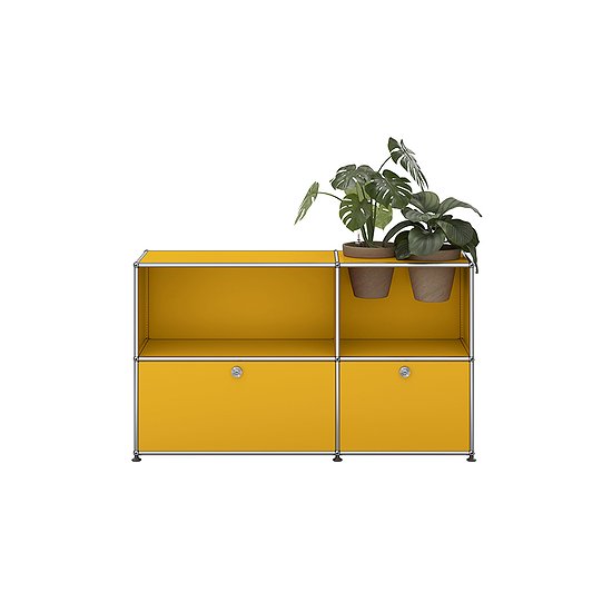 USM Haller Sideboard, Goldgelb (QS M57)