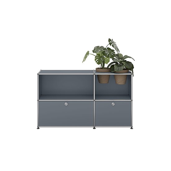 USM Haller Sideboard, Mittelgrau (QS M57)