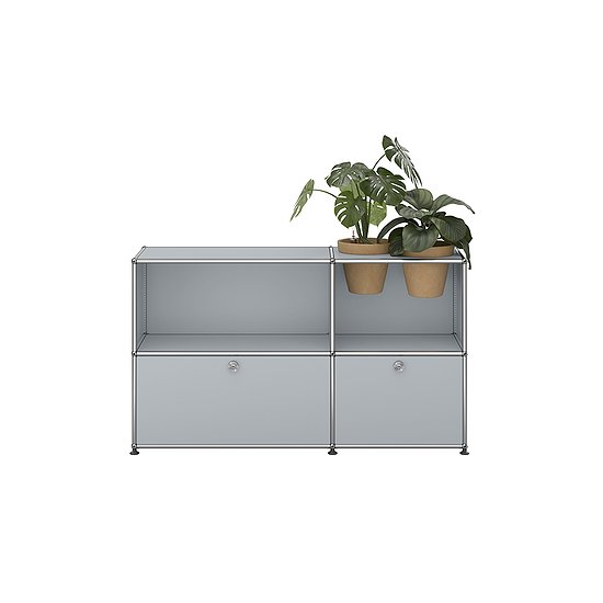 USM Haller Sideboard, USM Mattsilber (QS M57)