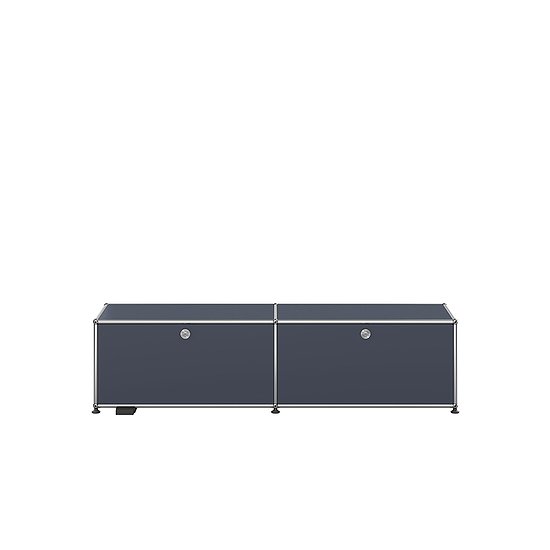 USM Haller E Mobili TV/Hi-Fi, Grigio antracite (QS M59)