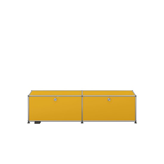 USM Haller E Mobili TV/Hi-Fi, Giallo oro (QS M59)