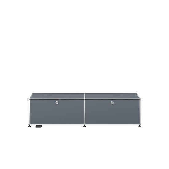 USM Haller E Mobili TV/Hi-Fi, Grigio medio (QS M59)