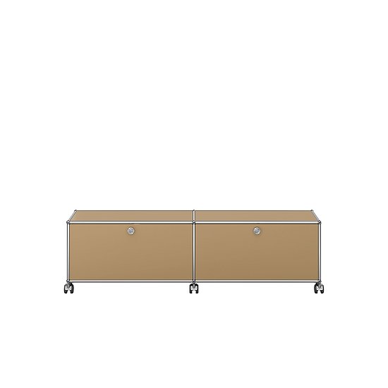 Meuble multimedia USM Haller, Beige USM (QS M61)