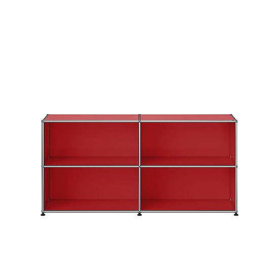 USM Haller Sideboard M67 – Flexibel & Modular (USM Rubinrot) [QS M67]