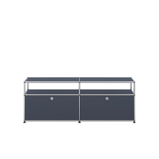 Sideboard USM Haller, Grigio antracite (QS O2)