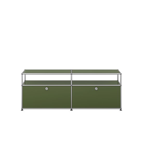 Meuble USM Haller, Vert olive (QS O2)