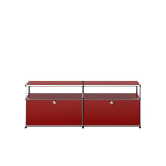 USM Haller Sideboard, USM Rubinrot (QS O2)