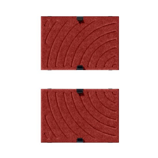 USM Haller Soft Panel, 500, rund (Rot) [QS SPR2]