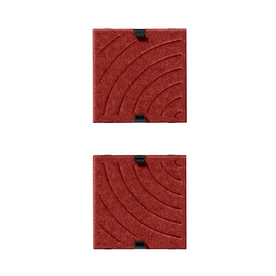 USM Haller Soft Panel, 350, rund (Rot) [QS SPR3]