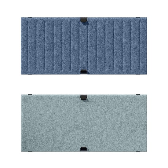 USM Haller Soft Panel, 750, vertikal/blanko (Blau, hellblau) [QS SPV1]