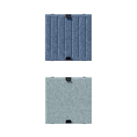 USM Haller Soft Panel, 350, vertikal/blanko (Blau, hellblau) [QS SPV3]