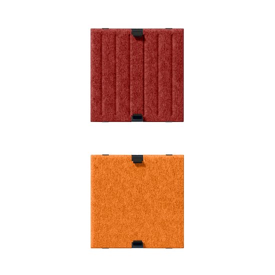 USM Haller Soft Panel, 350, vertikal/blanko (Rot, orange) [QS SPV3]