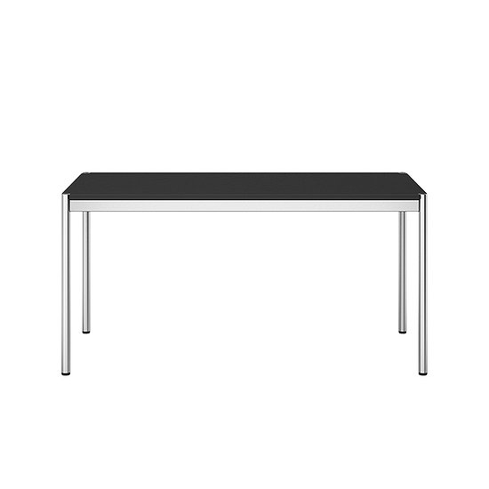 Table USM Haller 750 x 1500, Linoléum, Nero (QS T59)