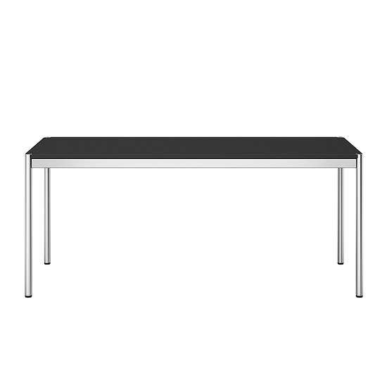 Table USM Haller 750 x 1750, Linoléum, Nero (QS T69)