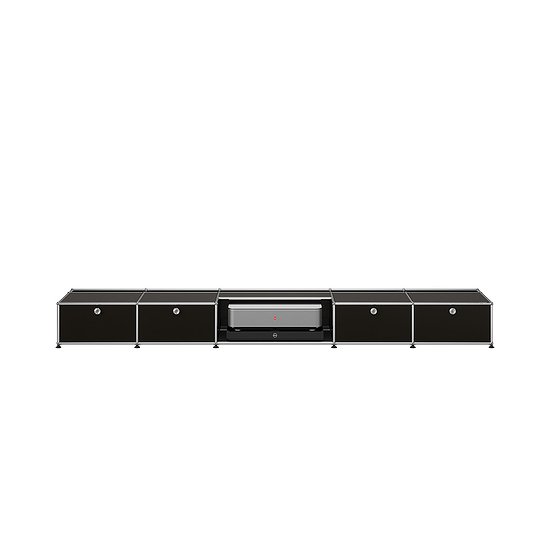 Sideboard USM Haller, Nero grafite (ULC HO 100)